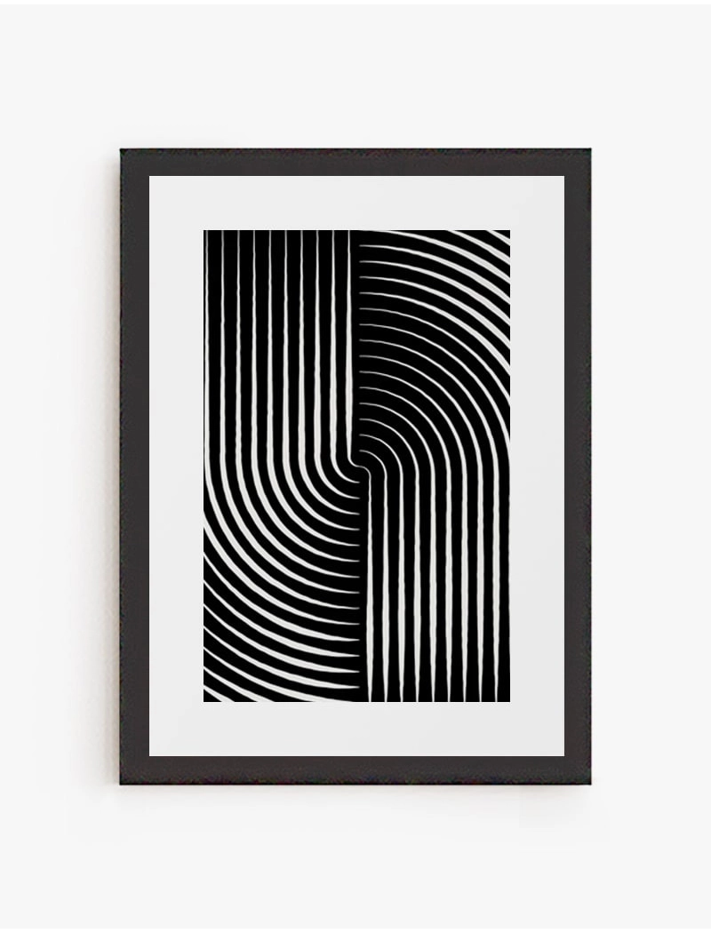 Cuadro Ecos de Curvas | Be Minimal