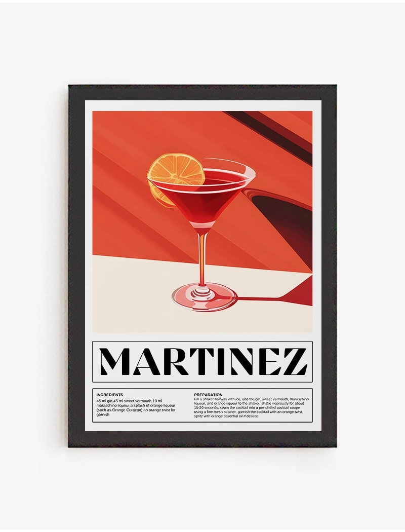 Cuadro Cóctel Martinez | Be Minimal