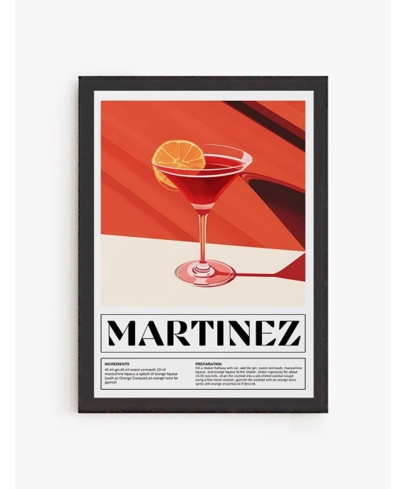 Cuadro Cóctel Martinez | Be Minimal