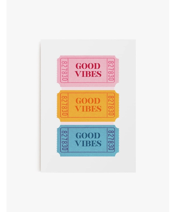 Cuadro Good Tíckets | Be Minimal