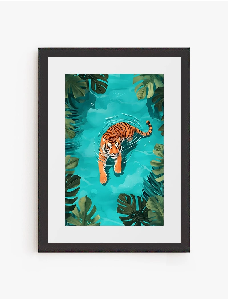 Cuadro Tigre Zen | Be Minimal