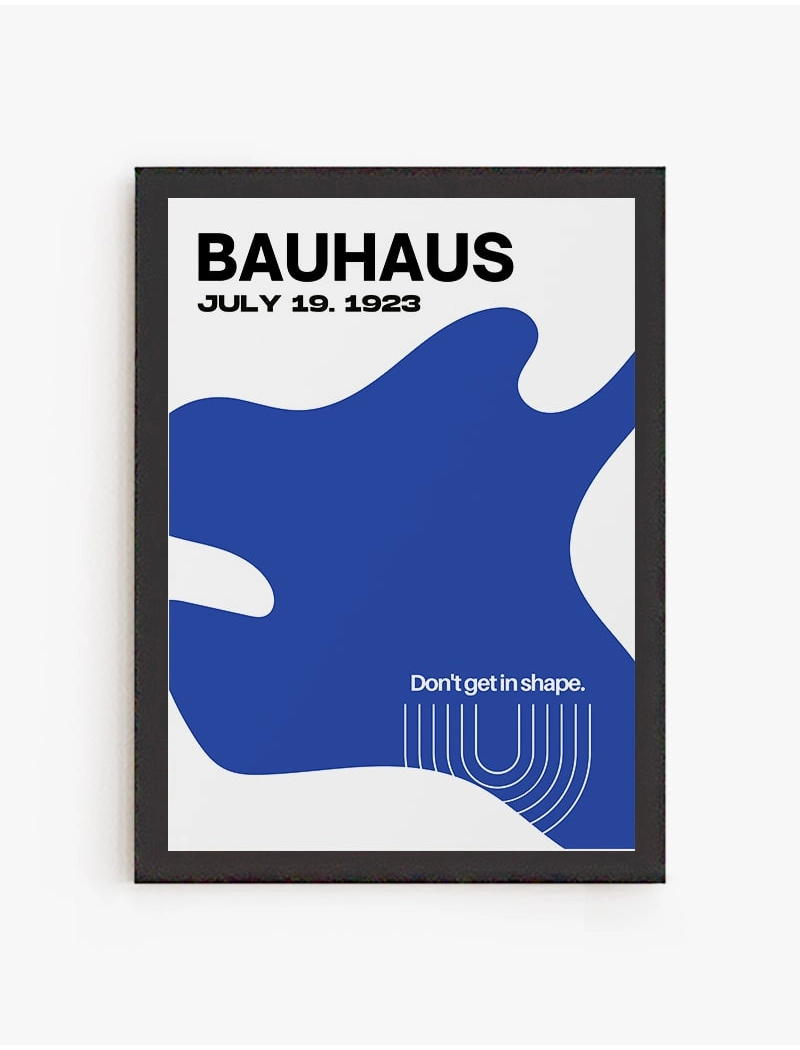 Cuadro Bauhaus July | Be Minimal
