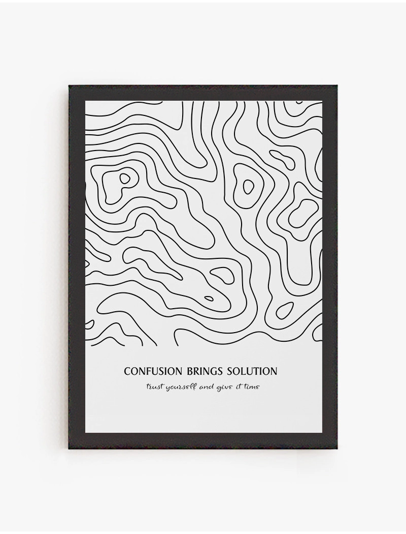 Cuadro Confusion brings | Be Minimal
