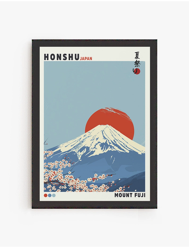 Cuadro Mount Fuji | Be Minimal