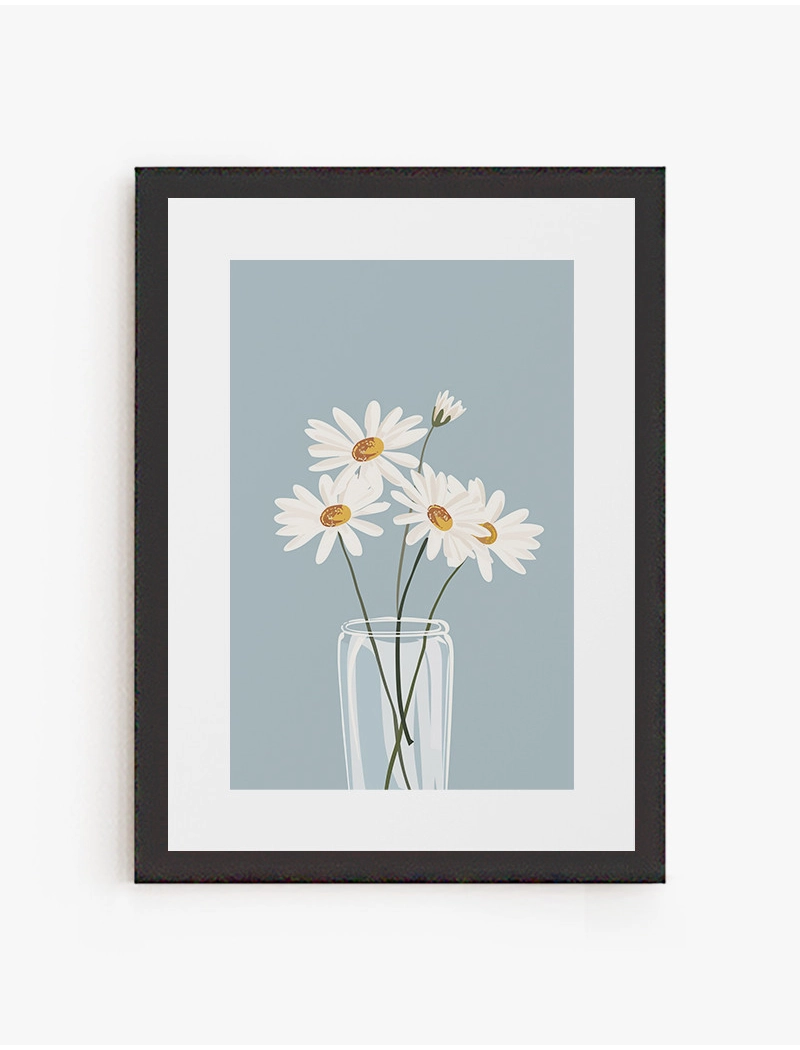 Cuadro Margaritas | Be Minimal