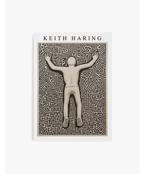 Cuadro Laberinto|Keith Haring | Be Minimal