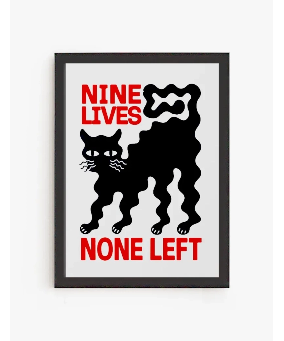 Cuadro Nine Lives | Be Minimal