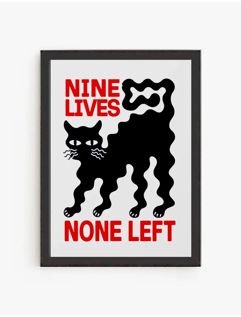 Cuadro Nine Lives | Be Minimal