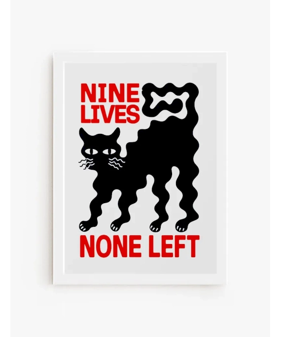 Cuadro Nine Lives | Be Minimal