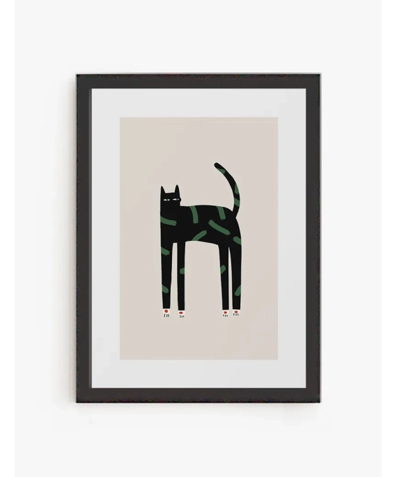 Cuadro Gato con Criterio | Be Minimal