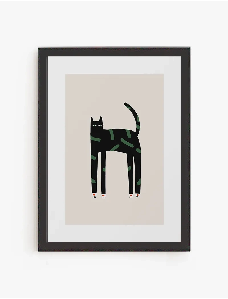 Cuadro Gato con Criterio | Be Minimal