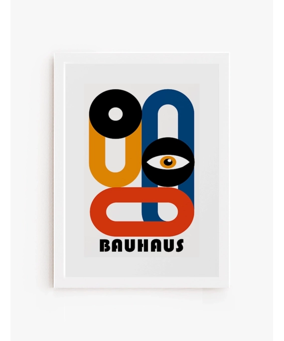 Cuadro Bauhaus Abstract Face | Be Minimal
