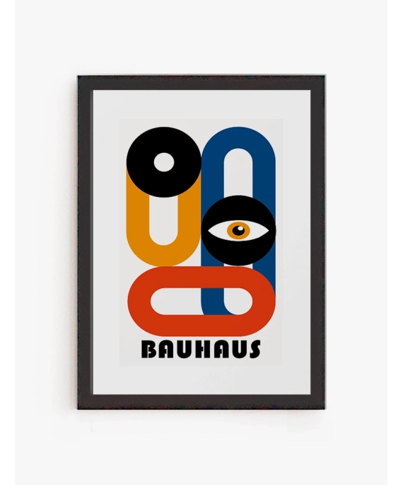 Cuadro Bauhaus Abstract Face | Be Minimal