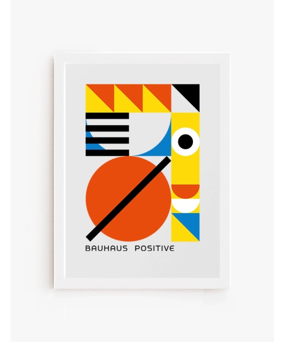 Cuadro Bauhaus Positive Geometry | Be Minimal
