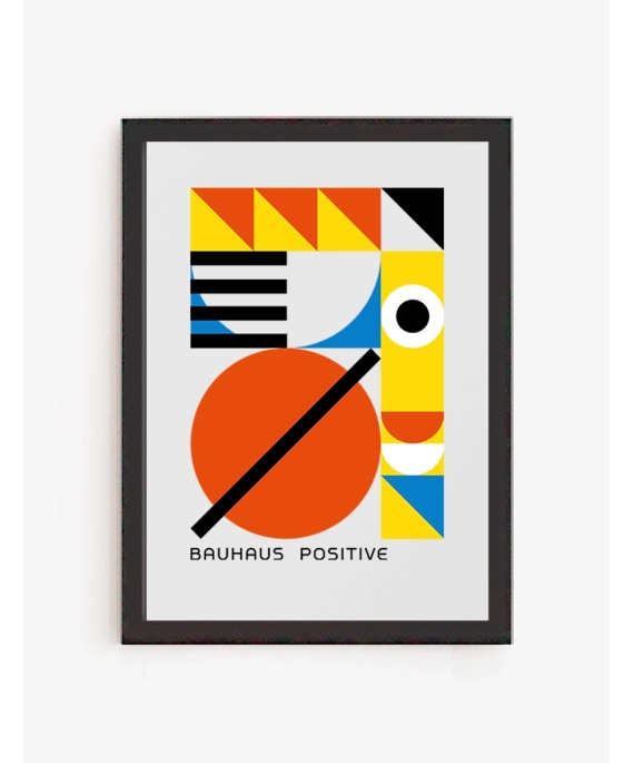 Cuadro Bauhaus Positive Geometry | Be Minimal