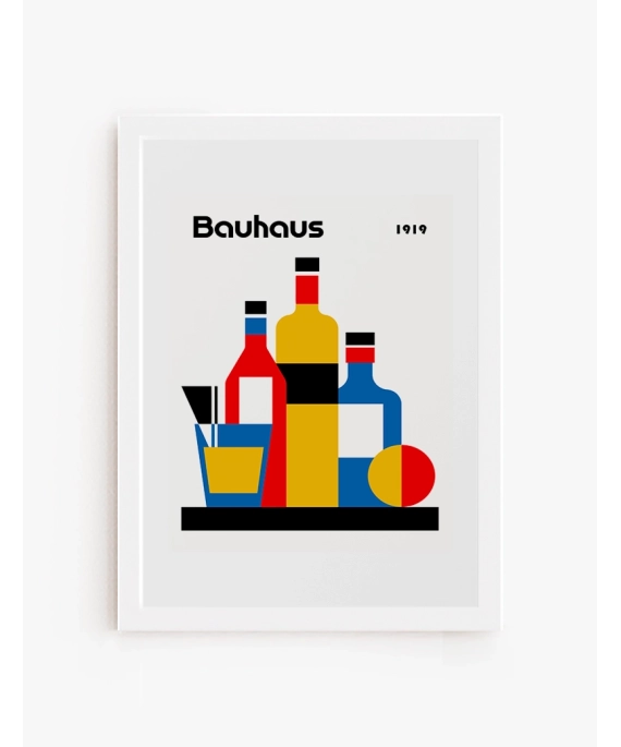 Cuadro Bauhaus Modern Still Life | Be Minimal