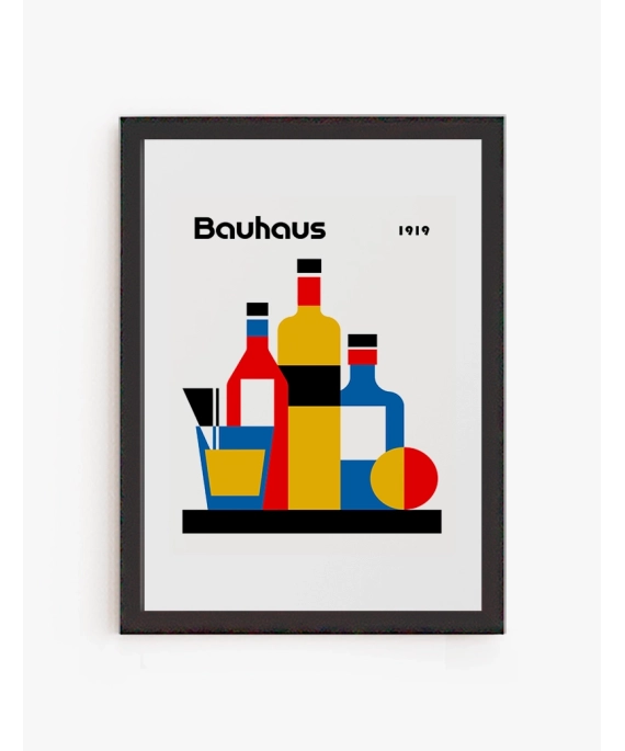 Cuadro Bauhaus Modern Still Life | Be Minimal