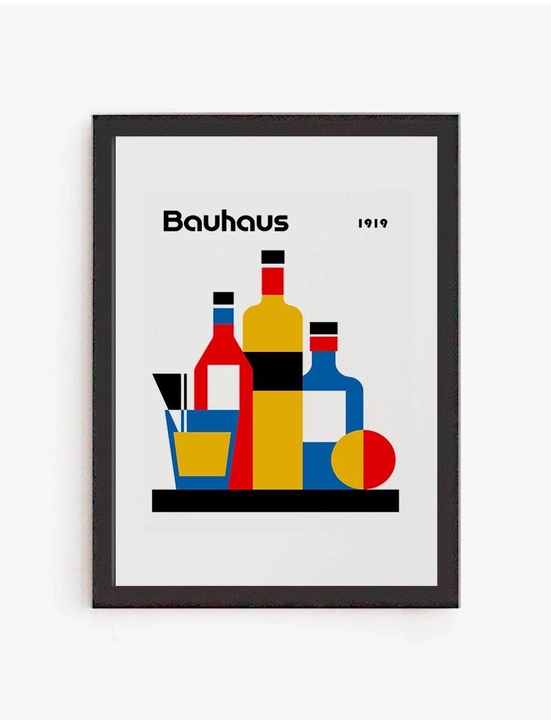 Cuadro Bauhaus Modern Still Life | Be Minimal