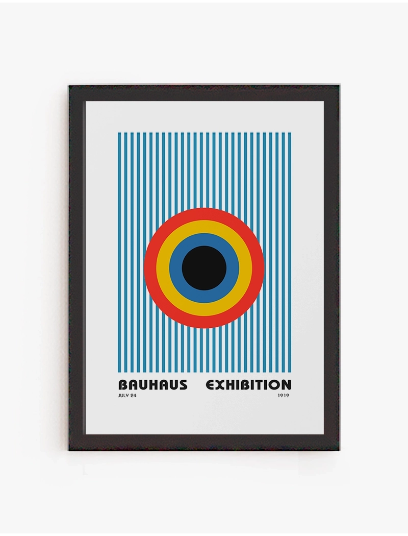 Cuadro Bauhaus Optical Rhythm | Be Minimal