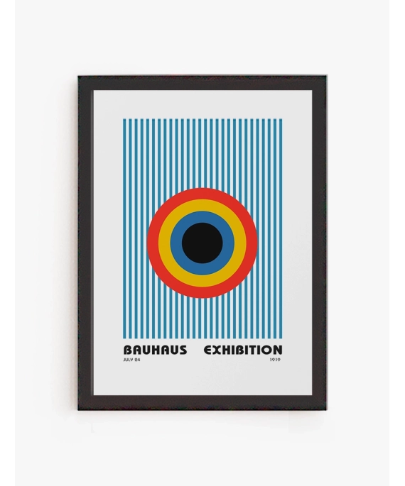 Cuadro Bauhaus Optical Rhythm | Be Minimal