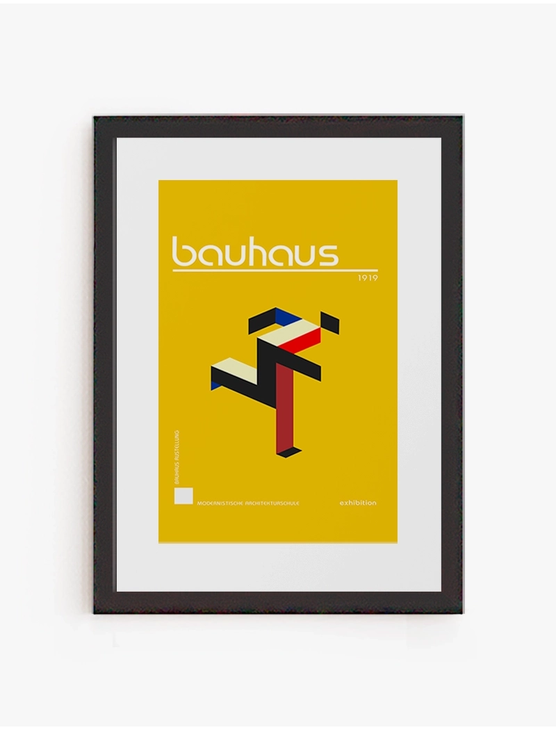 Cuadro Bauhaus Constructed Motion | Be Minimal