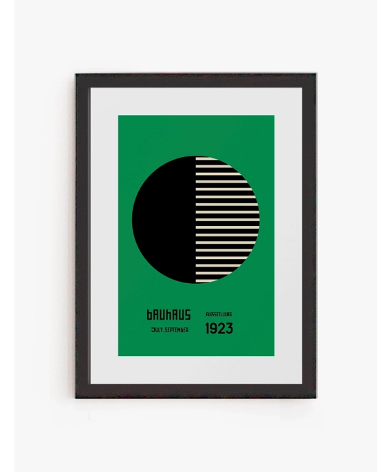 Cuadro Bauhaus Dual Circle | Be Minimal