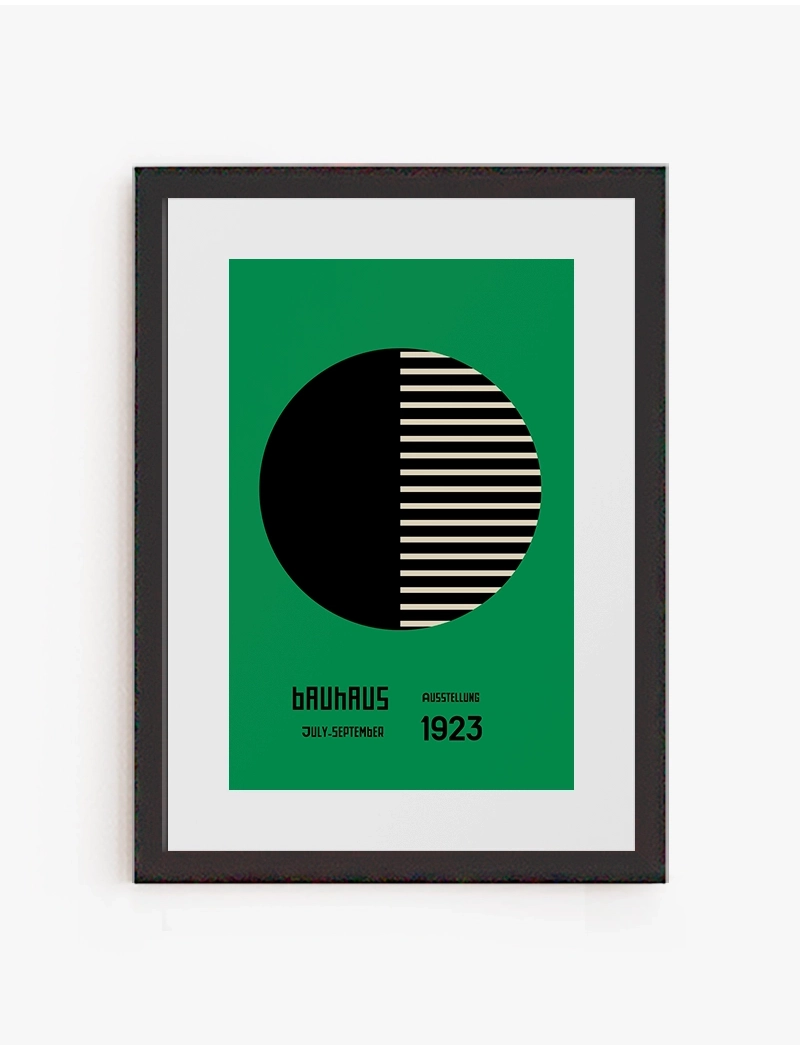Cuadro Bauhaus Dual Circle | Be Minimal