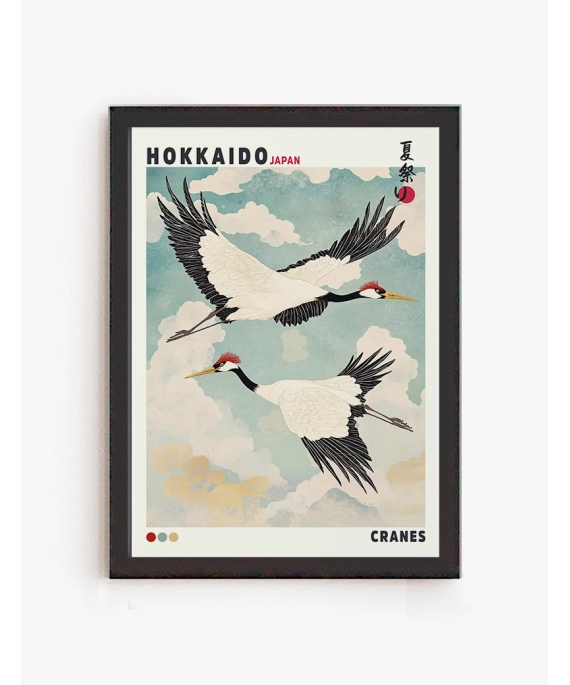 Cuadro Grullas del Norte | Be Minimal