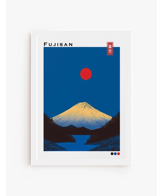 Cuadro Fuji Nocturno | Be Minimal