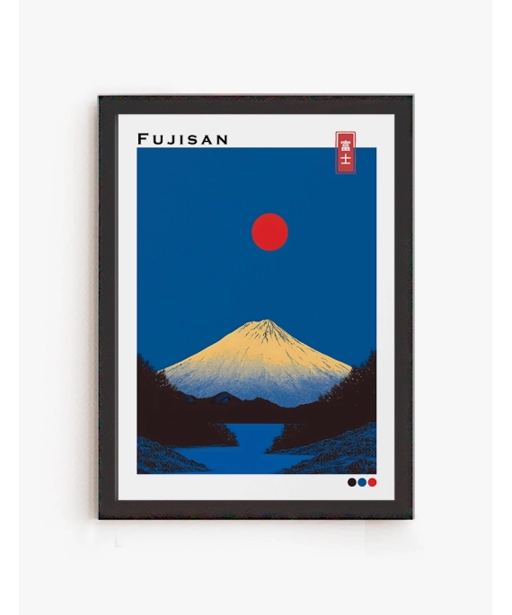 Cuadro Fuji Nocturno | Be Minimal