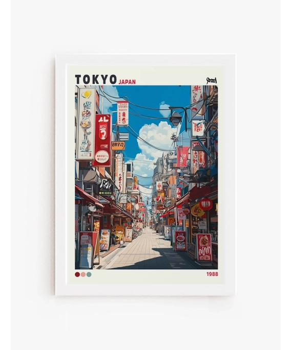 Cuadro The Calle Asakusa | Be Minimal