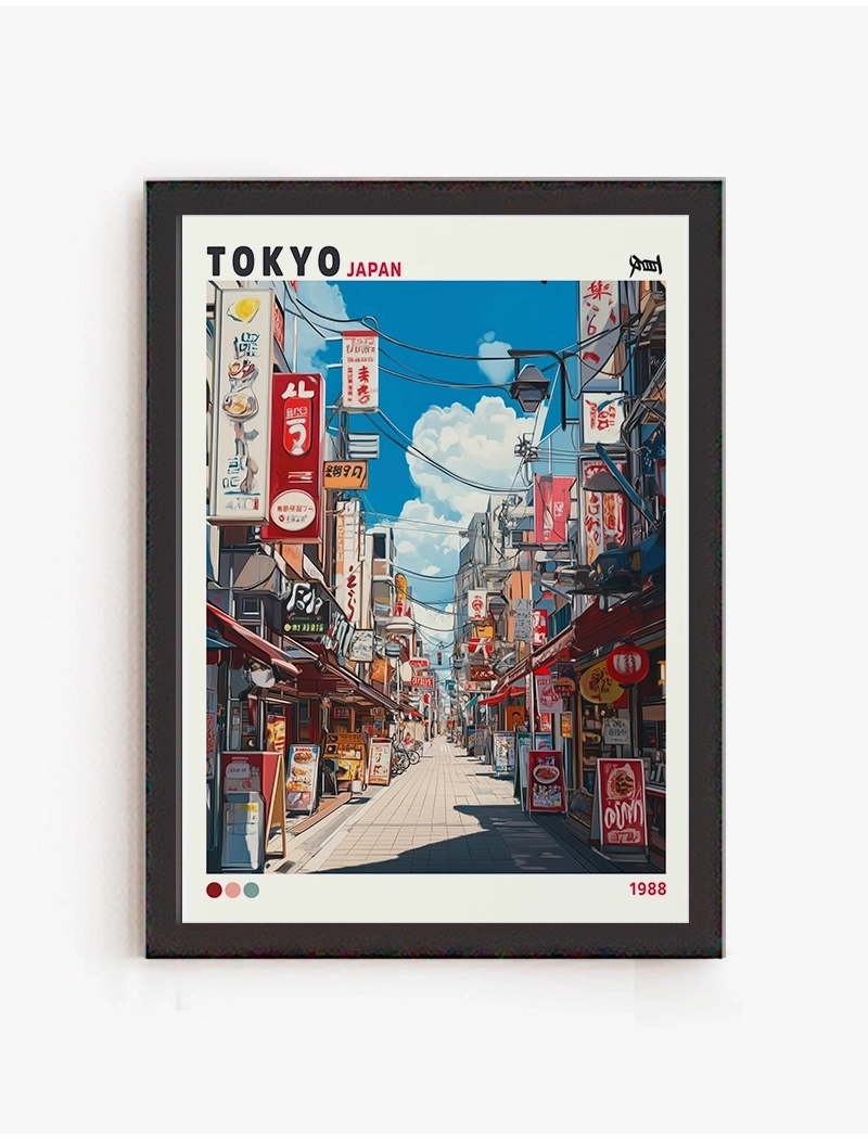Cuadro The Calle Asakusa | Be Minimal