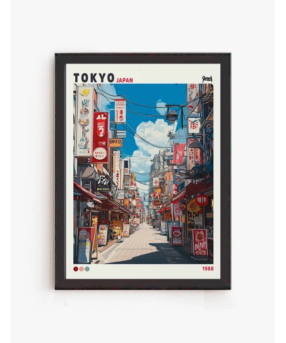 Cuadro The Calle Asakusa | Be Minimal